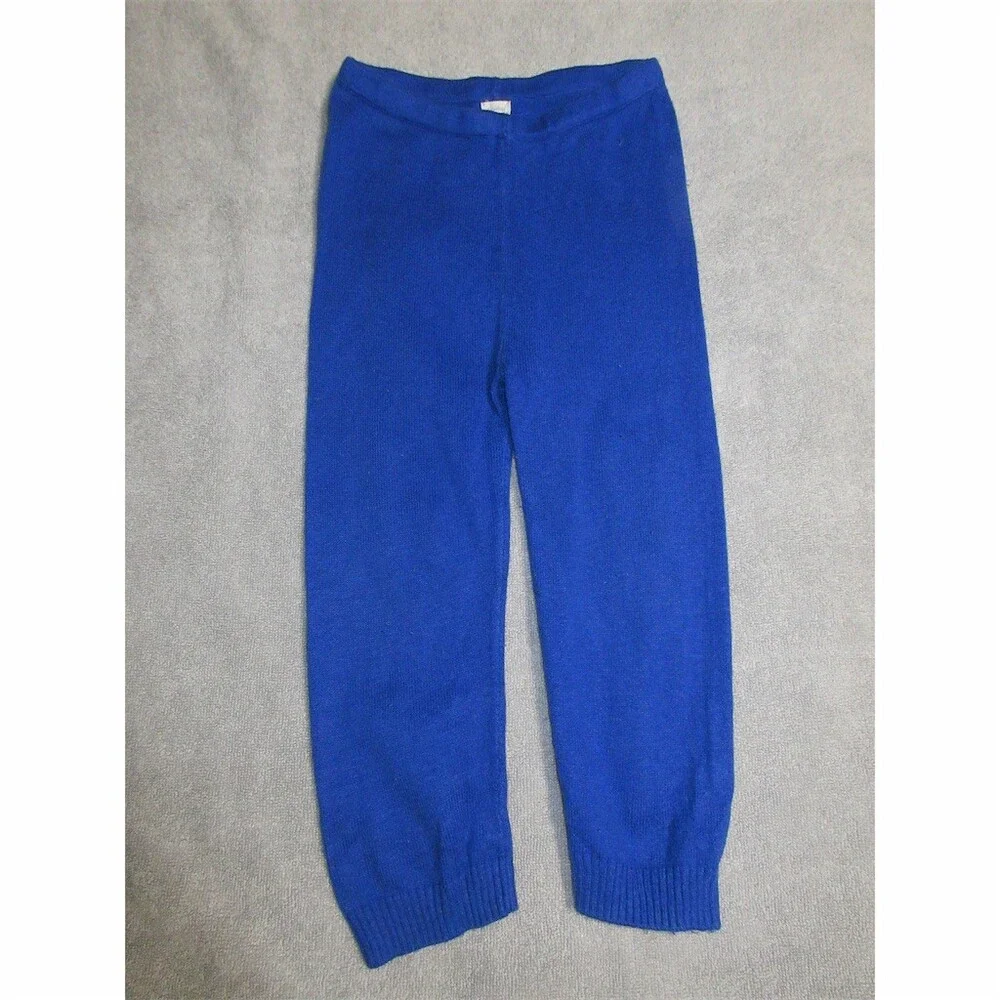 BabyGap Toddler Pull-On Sweatpants 18-24 Months Royal Blue Knit Ribbed